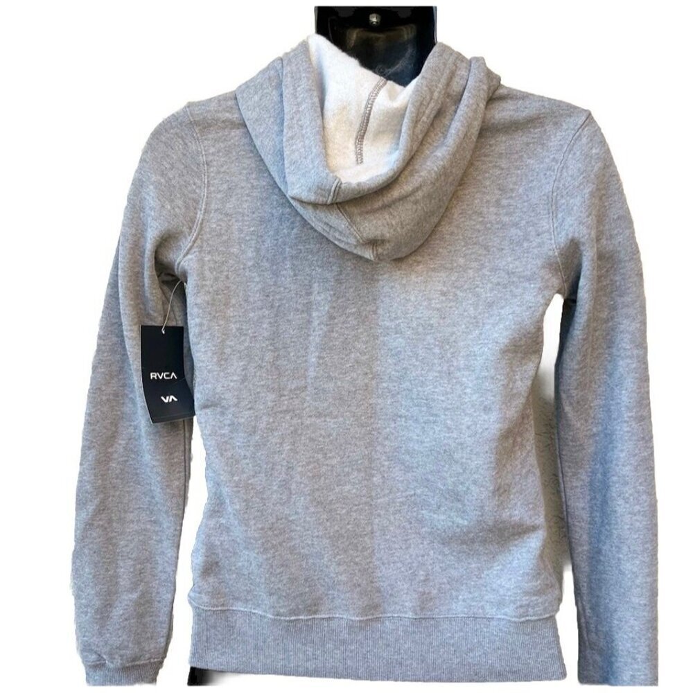 RVCA Women Swerve Hoodie Size XS Authentic Heather AVJSF00259 - Picture 3 of 11